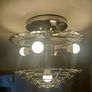 Cieling mounteted 5 Lamp Chandelier Image 6