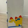 Kids Dinosaur Toy Storage Unit  6 Removable shelves Image 2