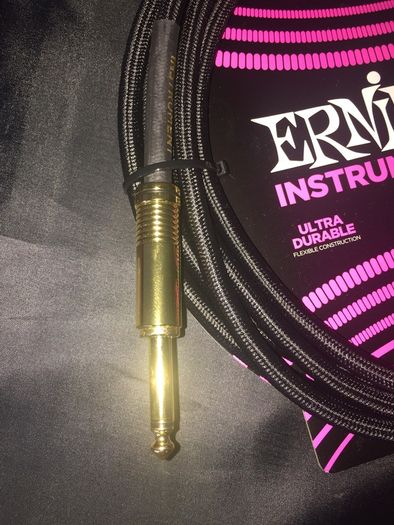 ernie ball electric guitar instrument cable