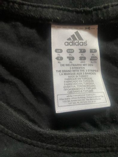 Adidas t shirt size xl
