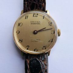 Vintage Oriosa Swiss Made 17 Jewels Incabloc Ladies Mechanical Watch - works well