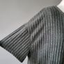 Shein grey ribbed top, Size 3XL / UK22 Image 2