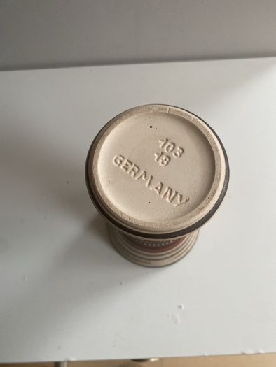 German ceramic vase