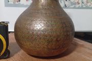 antique Indian brass lota  over