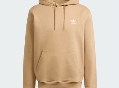 Beige Trefoil Essentials Hoodie men size M