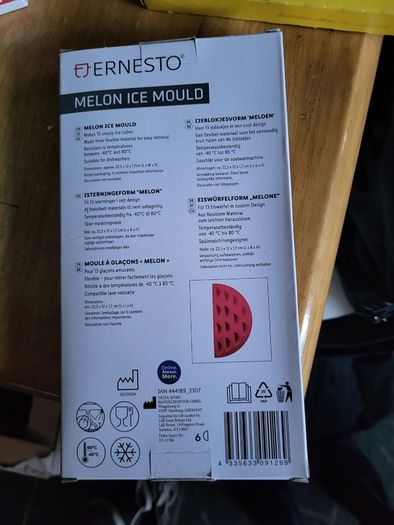 Silicone Ice cubes mould melon NEW