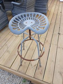 Tractor seat stools
