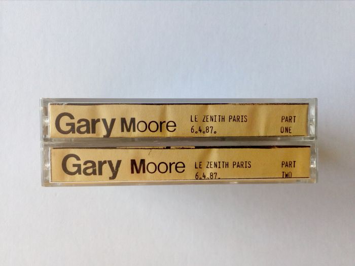 Gary Moore Live in Paris 1987 Cassettes