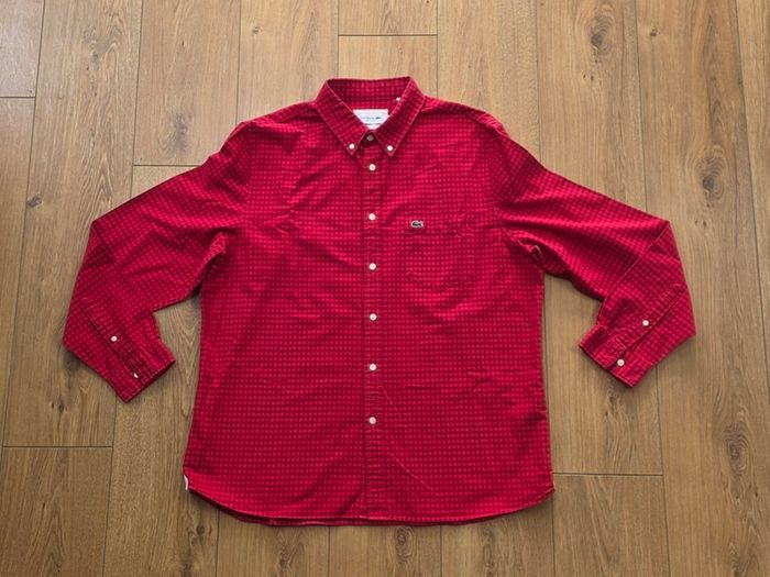 Lacoste Men's Button Down Shirt Size 2XL xxl