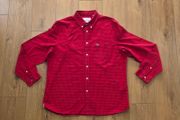 Lacoste Men's Button Down Shirt Size 2XL xxl