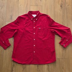 Lacoste Men's Button Down Shirt Size 2XL xxl
