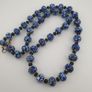 Antique Venetian Style Thousand Eyes Glass Beaded Necklace Image 4