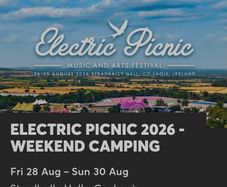 2 x Electric Picnic Weekend Camping
