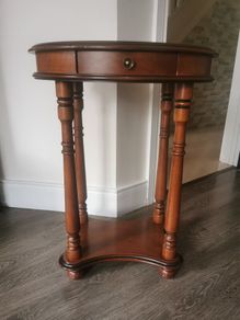 Mahogany oval table