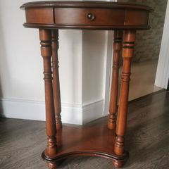 Mahogany oval table
