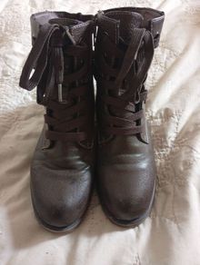 Tex Brown Leather Boots