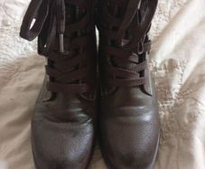 Tex Brown Leather Boots