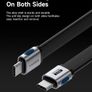 Hagibis USB4 2.0 Cable 80Gbps 240W Thunderbolt 5, 0.5FT Straight Image 3