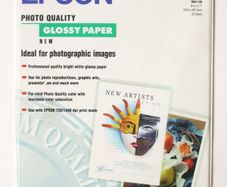 5 Sheets Epson Photo Quality Glossy A4 Paper S041126 for Ink Jet Printers