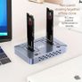 USB3. 2 Dual Disk NVME/SATA Dual Protocol Hard Drive Enclosure, Basic Offline Cloning and Copying Machine, Convenient External Storage, Quick Switching, Office Assistant, Suitable as a Gift, Data Cloning Machine, Fast File Transfer, Stylish Storage Image 8