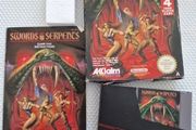 Swords and Serpents Nes Nintendo Arcade Retro Games Original