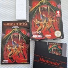 Swords and Serpents Nes Nintendo Arcade Retro Games Original