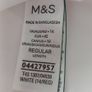 M & S Ladies White Shirt Size 14 Image 4
