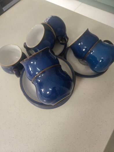 denby cups & saucers