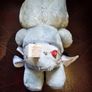Baby Tugs Blue Bear HTF Carebear Kenner American Greetings Corporation AGC 1983 Plush Teddy 12inch Large Vintage Image 5