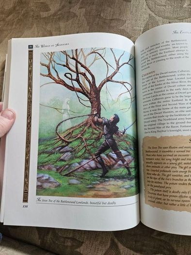The World Of Shannara. By Terry Brooks And Teresa Patterson. Illustrated By David Cherry. Large Volume Hardback With Dustjacket In Good Condition.  See Photos For Same.
