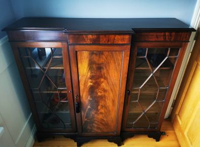 Georgian display cabinet