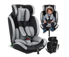 Kidiz Universal Car Seat - 9kg-36kg - 5-point safety belt