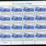 2003 Ireland Centenary of Powered Flight (41c Irish Monoplane, 50c Vickers, 57c Wright Flyer & 57c Lilian Bland) Commemorative Stamp Sheetlet 1A1A1A1A Mint Never Hinged (MNH) Image 3