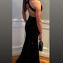 Black Sequins Dani's Closet Debs Dress Image 3