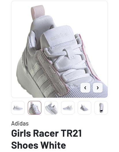 Brand New Adidas Girls Racer TR21 Trainers - Size - U.K.12K - RRP - 39.99 - Open To Offers!!