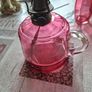Two Old Cranberry Thumb Oil Lamps for sale, Postage Available, Image 6