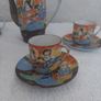 Japanese Satsuma style porcelain tea set Image 5