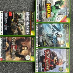 Official Xbox Magazine (OXM) Demo Disc Bundle - Issues 39, 41, 42, 44, 45