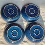 4 Denby Boston Blue Pasta Bowls Image 3