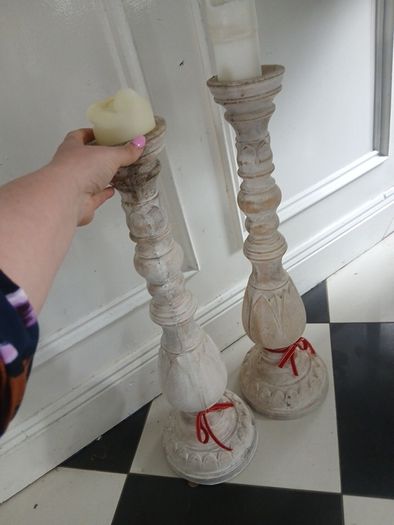 tall candle holder