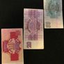 (6) Set of Rublis banknote from Latvia 1992 Image 2