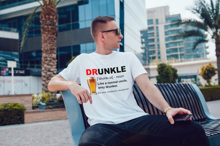 Drunkle T-shirt Perfect Gift Present Idea For Uncle