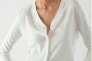 COS linen and silk cardigan