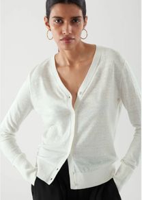 COS linen and silk cardigan