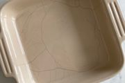 Le Creuset Baking Dish (cracked)