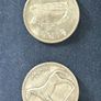 coin Irish half crown rare 1943 replacement reproductions Image 2