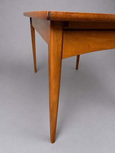 Mid Century Modern Vintage Scandinavian Teak Dining Table
