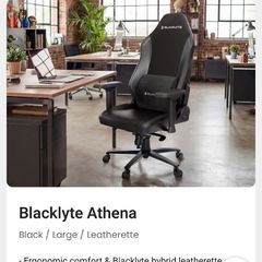 Blacklyte Athena gaming chair