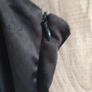 inspired by Angelina Jolie style dress size small strapless black yellow Image 2