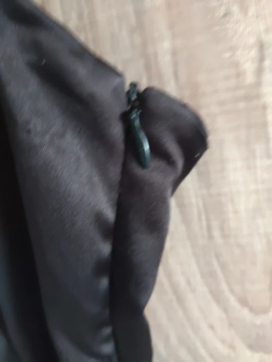 inspired by Angelina Jolie style dress size small strapless black yellow